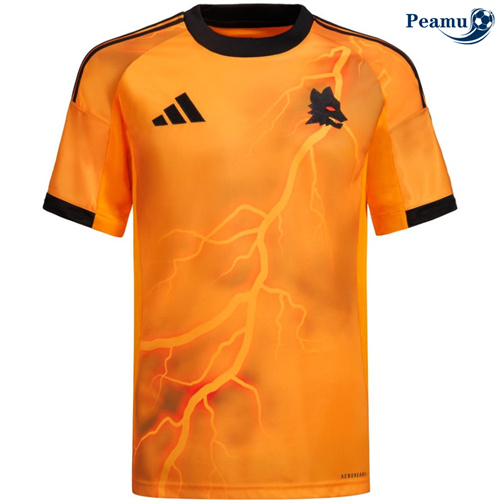 Camisola Futebol AS Roma Alternativa Equipamento 2025-2026