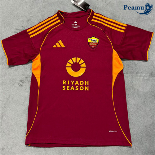 Camisola Futebol AS Roma Principal Equipamento 2025-2026