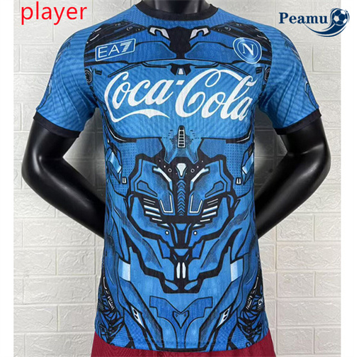 Camisola Futebol Naples Player Equipamento Azul 2025-2026