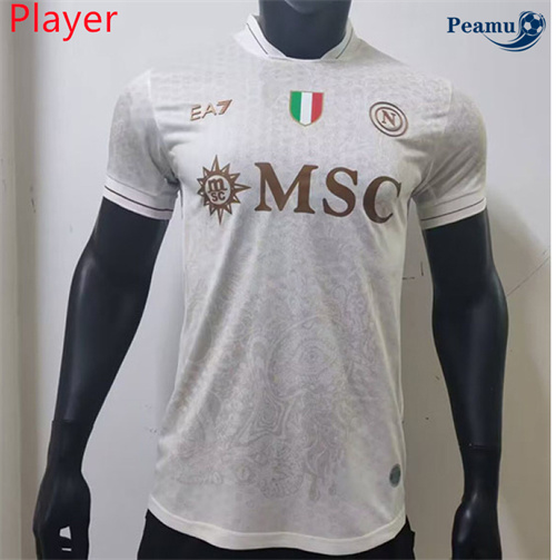 Camisola Futebol Naples Player Alternativa Equipamento 2025-2026