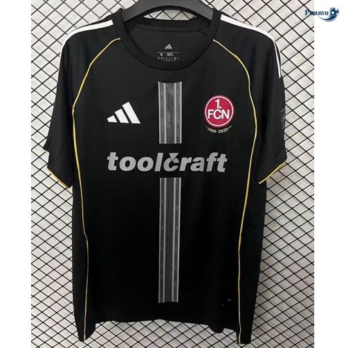 Camisola Futebol Nürnberg Equipamento preto 2025-2026