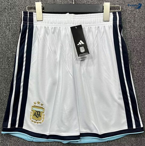 Camisola Futebol Argentina Calcoes Equipamento Branco 2026-2027