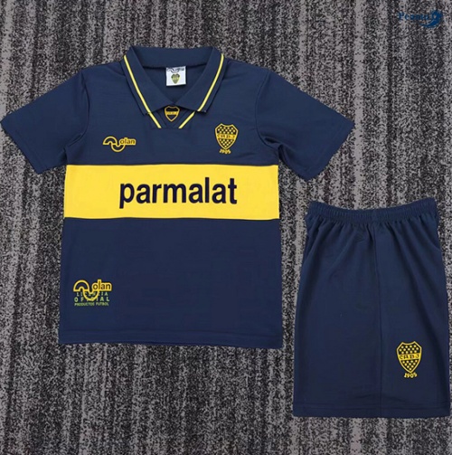 Camisola Futebol Retrô Boca Juniors Crianças Principal Equipamento 1993-95