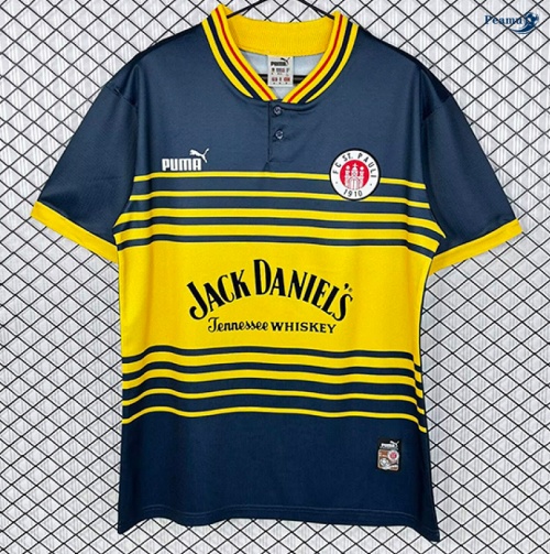 Camisola Futebol Retrô St Pauli Alternativa Equipamento 1997-98