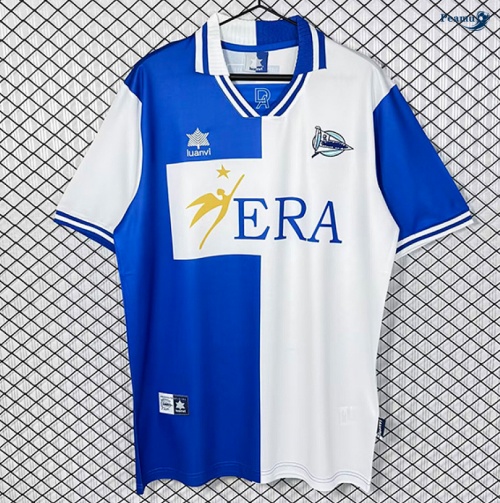 Camisola Futebol Retrô Alaves Principal Equipamento 1999-00