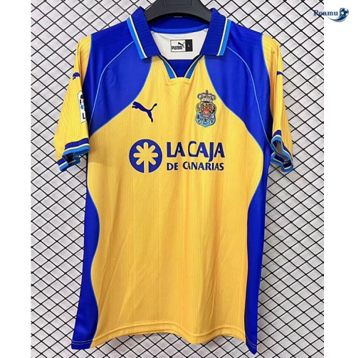 Camisola Futebol Retrô Las Palmas Principal Equipamento 2000-01
