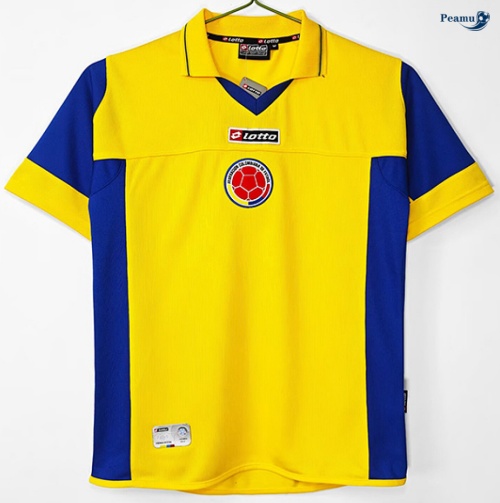 Camisola Futebol Retrô Colômbia Principal Equipamento 2003-05