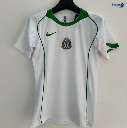 Camisola Futebol Retrô México Alternativa Equipamento 2004
