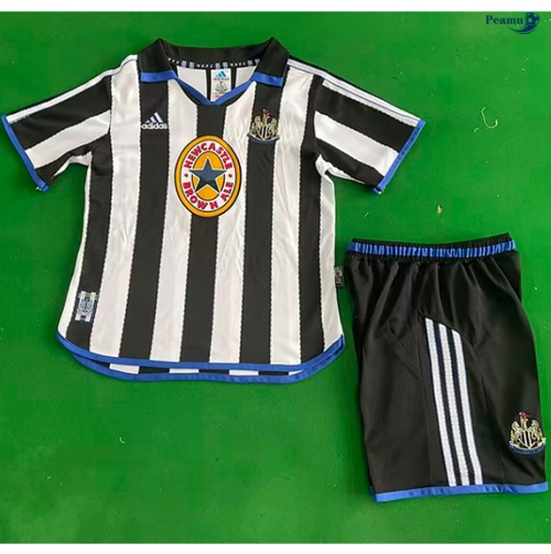 Camisola Futebol Retrô Newcastle United Crianças Principal Equipamento 1999-00