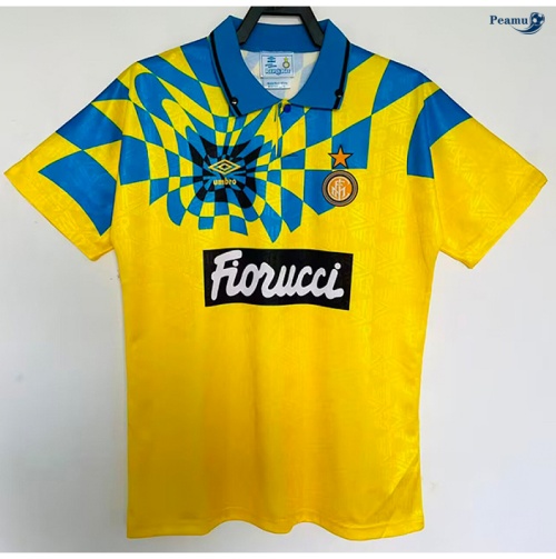 Camisola Futebol Retrô Inter Milan Terceiro Equipamento 1992-94