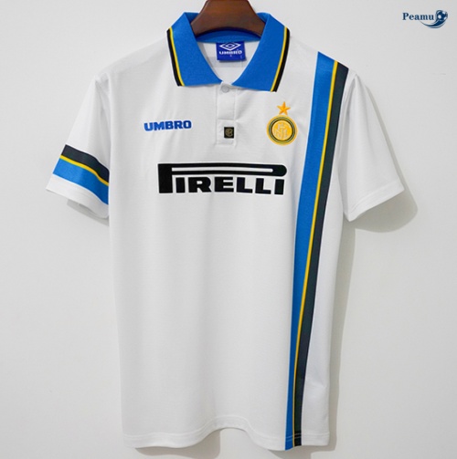 Camisola Futebol Retrô Inter Milan Alternativa Equipamento 1997-98