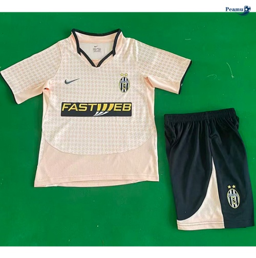 Camisola Futebol Retrô Juventus Crianças Terceiro Equipamento 2003-04