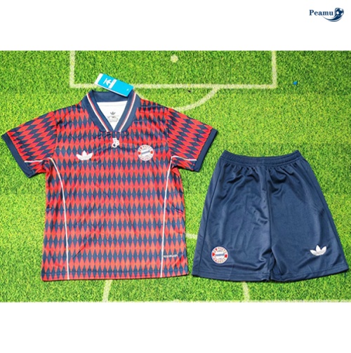 Camisola Futebol Bayern de Munique Crianças Equipamento especial vermelho/preto 2025-2026