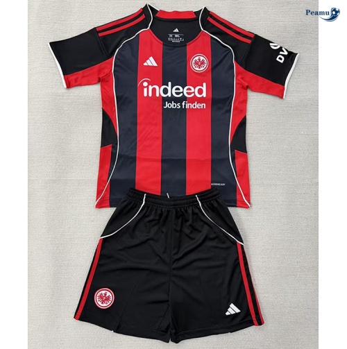 Camisola Futebol Frankfurt Crianças Principal Equipamento 2025-2026