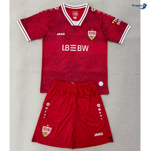 Camisola Futebol Stuttgart Crianças Alternativa Equipamento 2025-2026