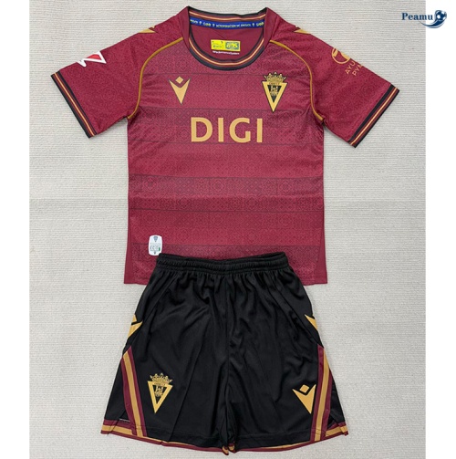 Camisola Futebol Cadiz CF Crianças Alternativa Equipamento 2025-2026