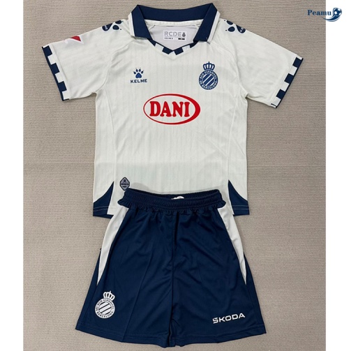 Camisola Futebol Espanyol Crianças Alternativa Equipamento 2025-2026