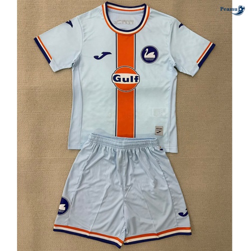 Camisola Futebol Swansea Crianças Terceiro Equipamento 2025-2026