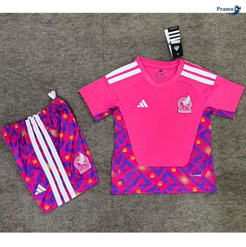 Camisola Futebol Alemania Crianças Equipamento Goleiro laranja 2026-2027