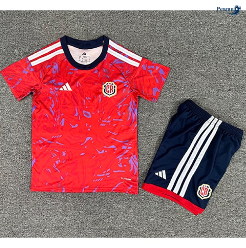 Camisola Futebol Costa Rica Crianças Principal Equipamento 2026-2027