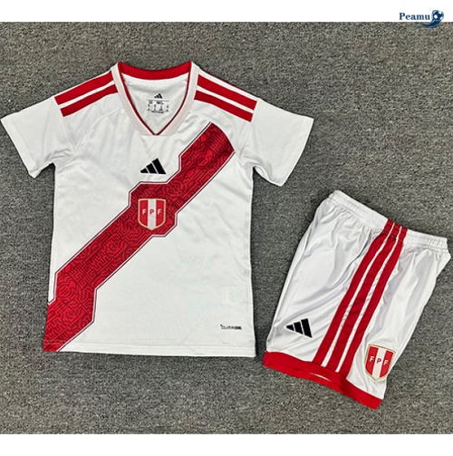 Camisola Futebol Peru Crianças Principal Equipamento 2026-2027