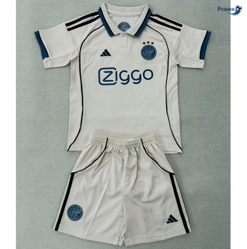 Camisola Futebol Ajax Crianças Terceiro Equipamento 2025-2026