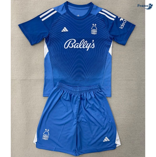 Camisola Futebol Nottingham Forest Crianças Equipamento Goleiro azul 2025-2026