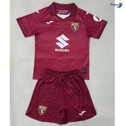 Camisola Futebol Torino Crianças Principal Equipamento 2025-2026