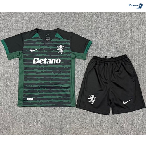 Camisola Futebol Sporting CP Crianças Equipamento 2025-2026
