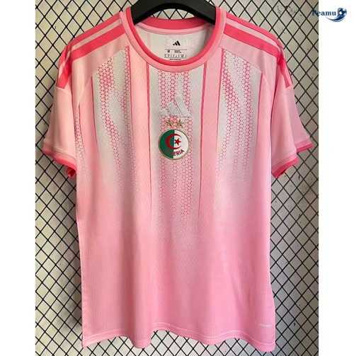 Camisola Futebol Argélia Equipamento Training Rosa 2026-2027