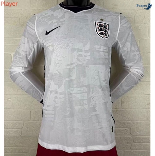 Camisola Futebol Inglaterra Player Principal Equipamento Manga comprida 2026-2027