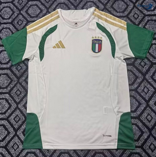 Camisola Futebol Itália Equipamento Training Branco 2026-2027