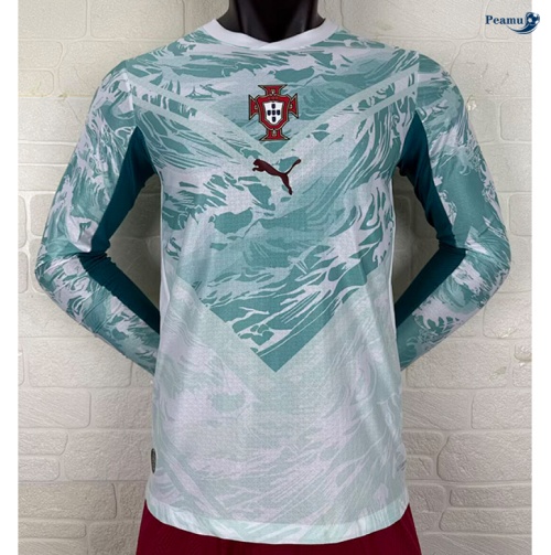 Camisola Futebol Portugal Player Alternativa Equipamento Manga comprida 2026-2027