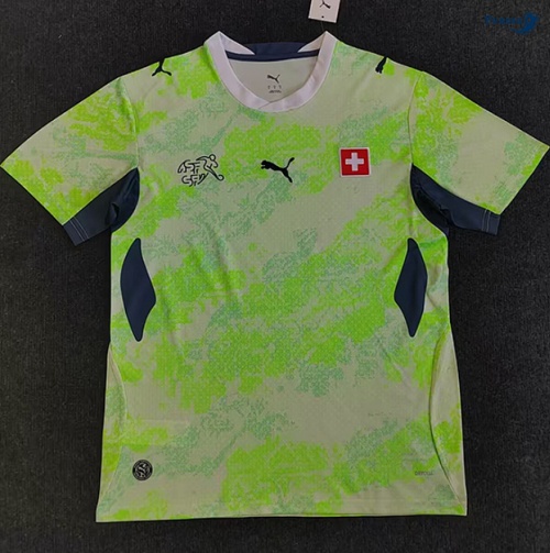 Camisola Futebol Suíça Equipamento Goleiro 3 2026-2027