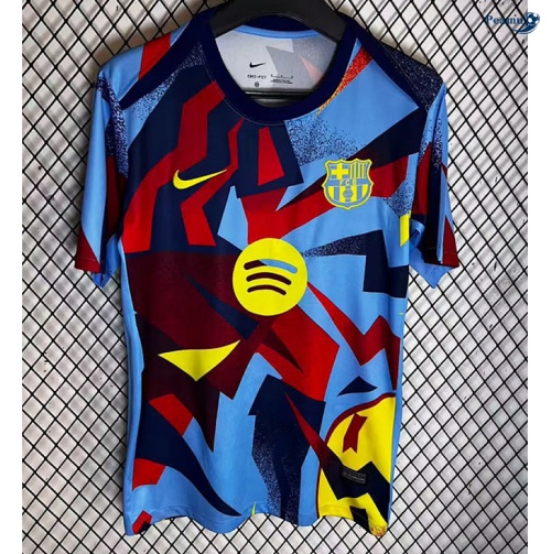 Camisola Futebol Barcelona Equipamento especial azul 2025-2026