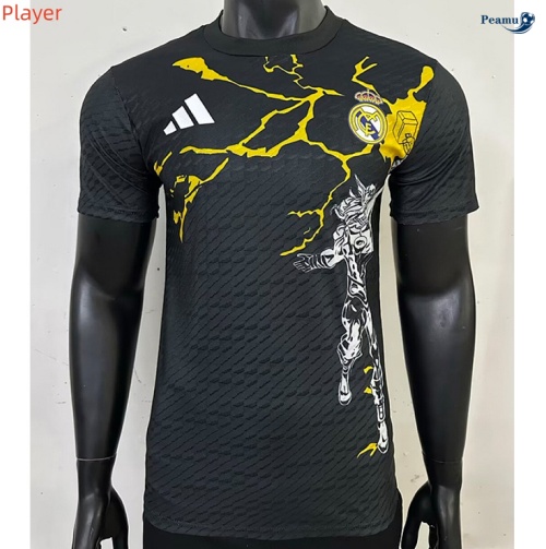 Camisola Futebol Real Madrid Player Equipamento especial preto 2025-2026