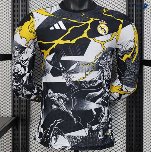 Camisola Futebol Real Madrid Player Equipamento especial Manga comprida 2025-2026