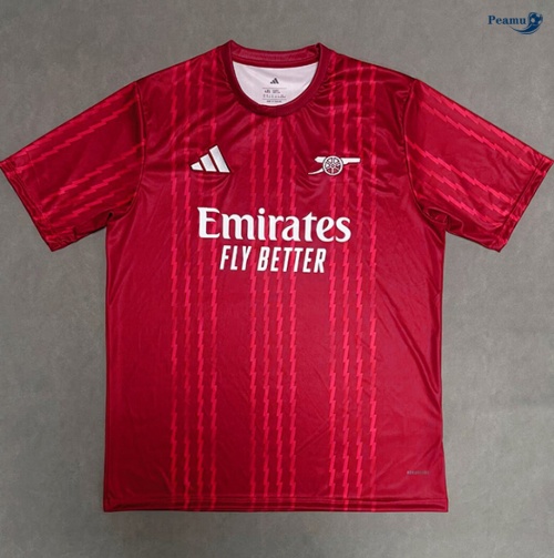 Camisola Futebol Arsenal Equipamento pre-match Training vermelho 2025-2026