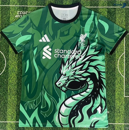 Camisola Futebol Liverpool Equipamento especial Verde 2025-2026