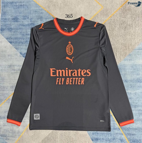 Camisola Futebol AC Milan Terceiro Equipamento Mangas compridas 2026-2027