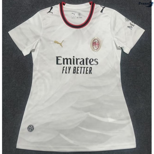 Camisola Futebol AC Milan Mulher Alternativa Equipamento 2026-2027