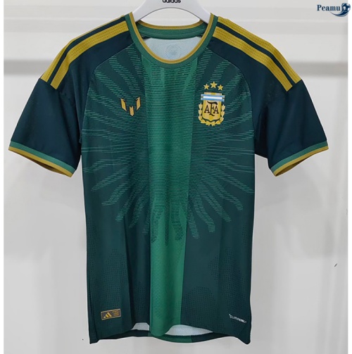 Camisola Futebol Argentina Equipamento Messi Retirement verde 2026-2027