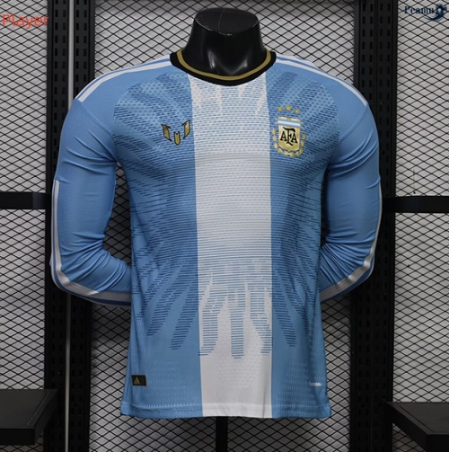 Camisola Futebol Argentina Player Equipamento Especial Mangas compridas 2026-2027