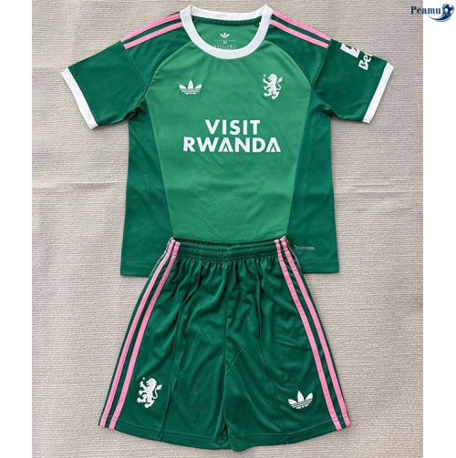 Camisola Futebol Aston Villa Enfant Equipamento Goleiro verde 2026-2027