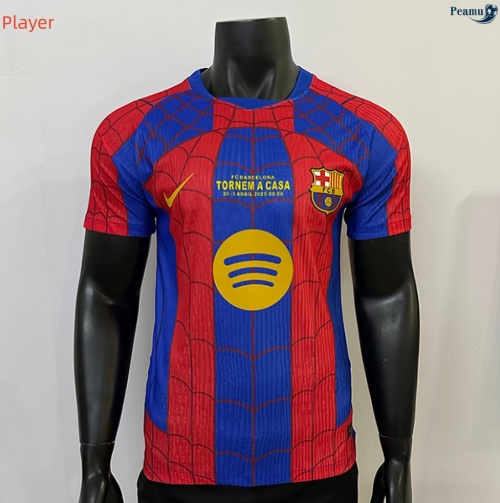 Camisola Futebol Barcelona Player Equipamento Spider vermelho 2026-2027