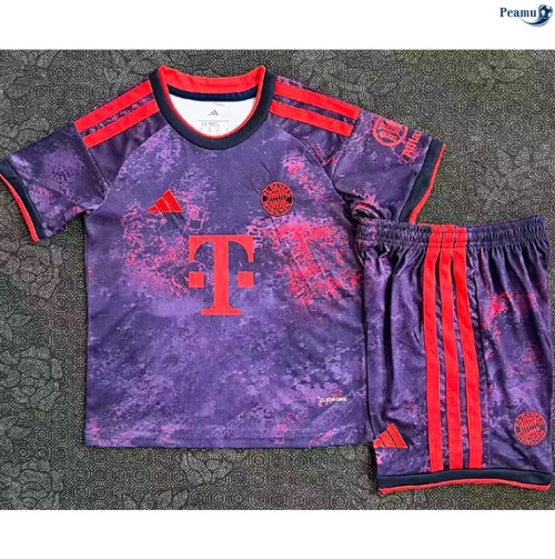 Camisola Futebol Bayern de Munique Enfant Terceiro Equipamento 2026-2027