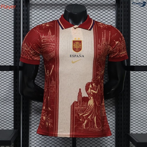 Camisola Futebol Espanha Player Equipamento Especial vermelho 2026-2027