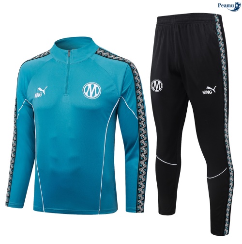 Fato de Treino Marsella Criancas Azul 2026-2027