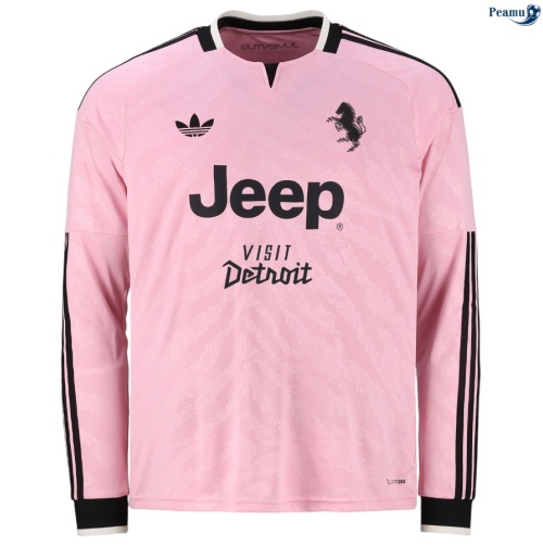Camisola Futebol Juventus Alternativa Equipamento Mangas compridas 2026-2027