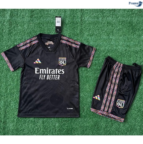 Camisola Futebol Lyon Enfant Terceiro Equipamento 2026-2027